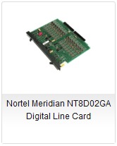 Nortel Meridian NT8D02GA Digital Line Card